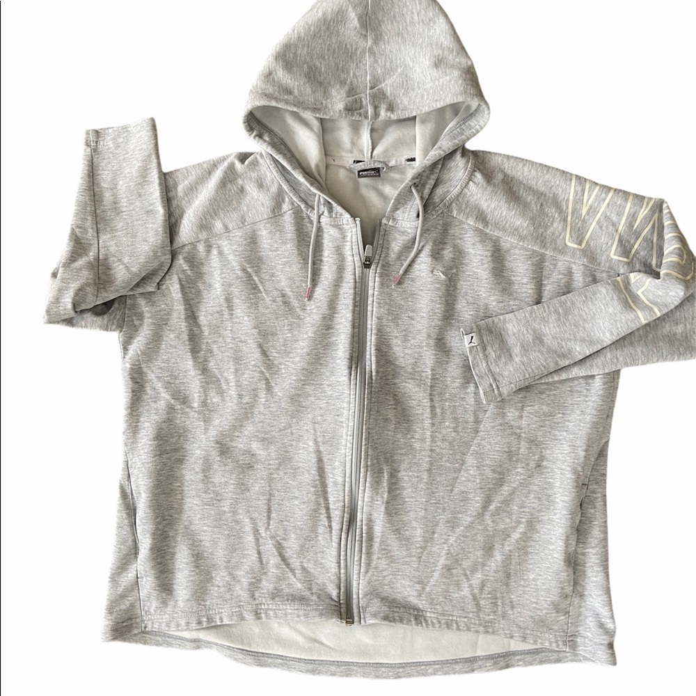 Puma full zip hoodie sweatshirt